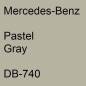 Preview: Mercedes-Benz, Pastel Gray, DB-740.